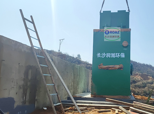200噸一體化凈水設(shè)備投入使用；